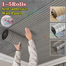 6X 3D Wood Grain Panel Effect